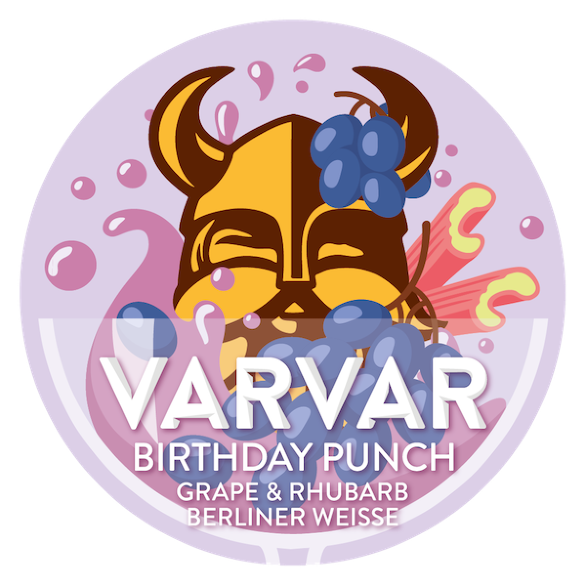 BIRTHDAY PUNCH GRAPE & RHUBARB
