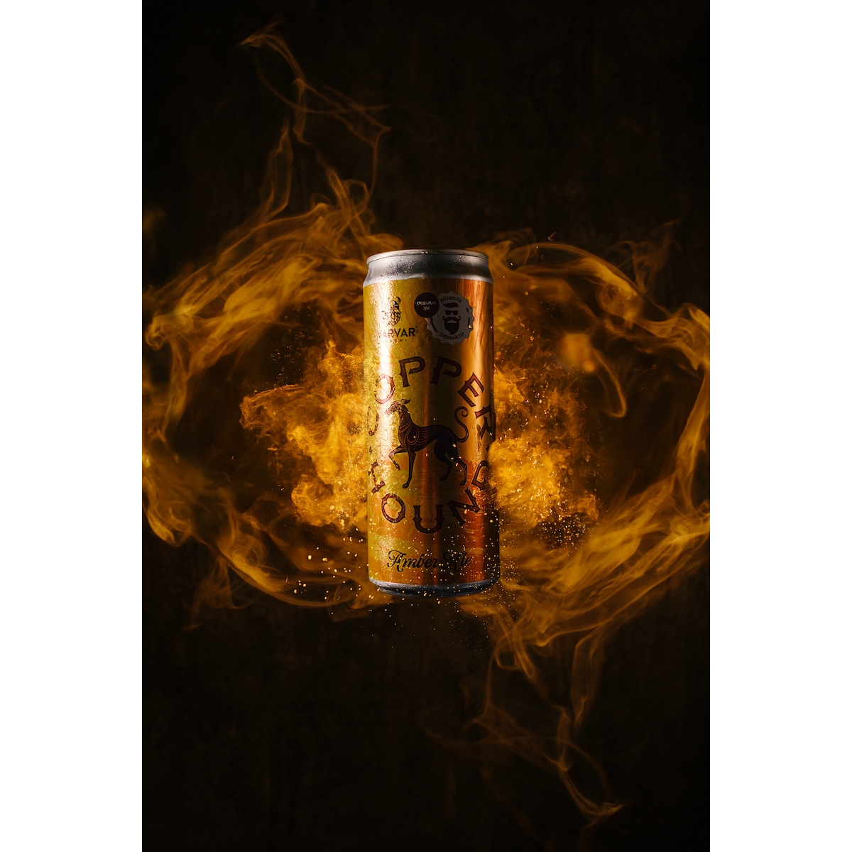 Пиво VARVAR COPPER HOUND напівтемне нефільтроване, 5,0%, 0,330л