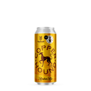 Beer VARVAR COPPER HOUND semidark unfiltered, 5,0%, 0,330l
