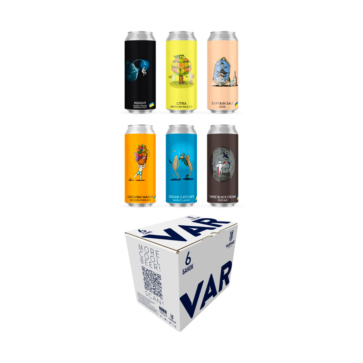 6-Pack Beyond the Usual
