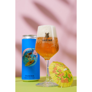 Пиво VARVAR IPANEMA IPA світлe 5.3% 0.33л