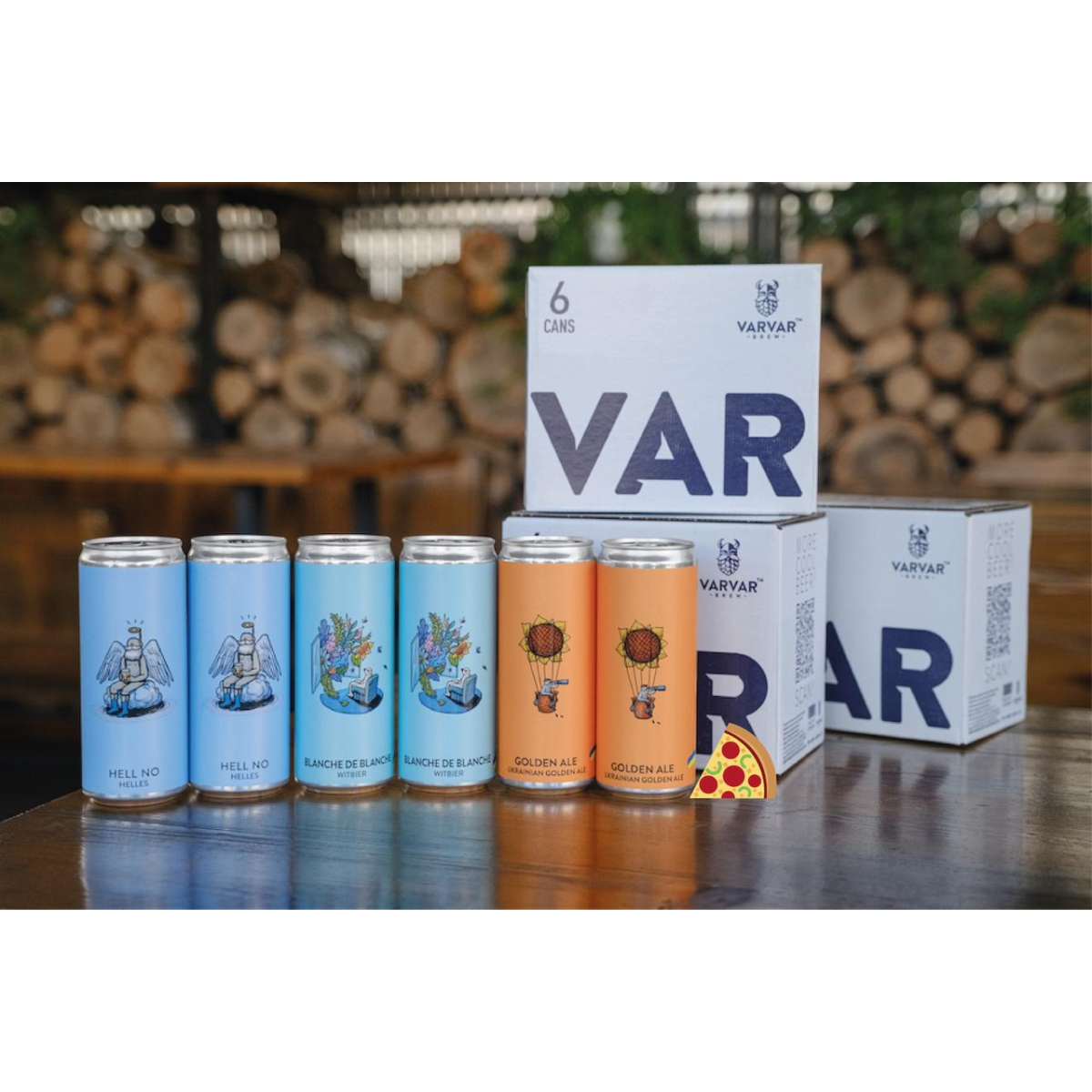 Пиво VARVAR 6-Pack Light Side 6 банок*0.330л