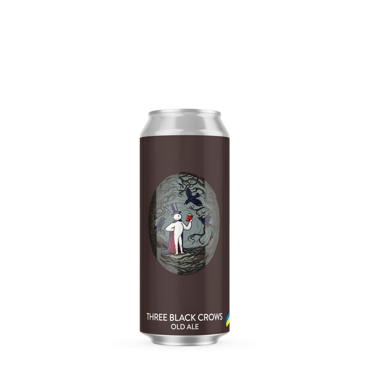 Пиво VARVAR THREE BLACK CROWS темне 7.7% 0.33л