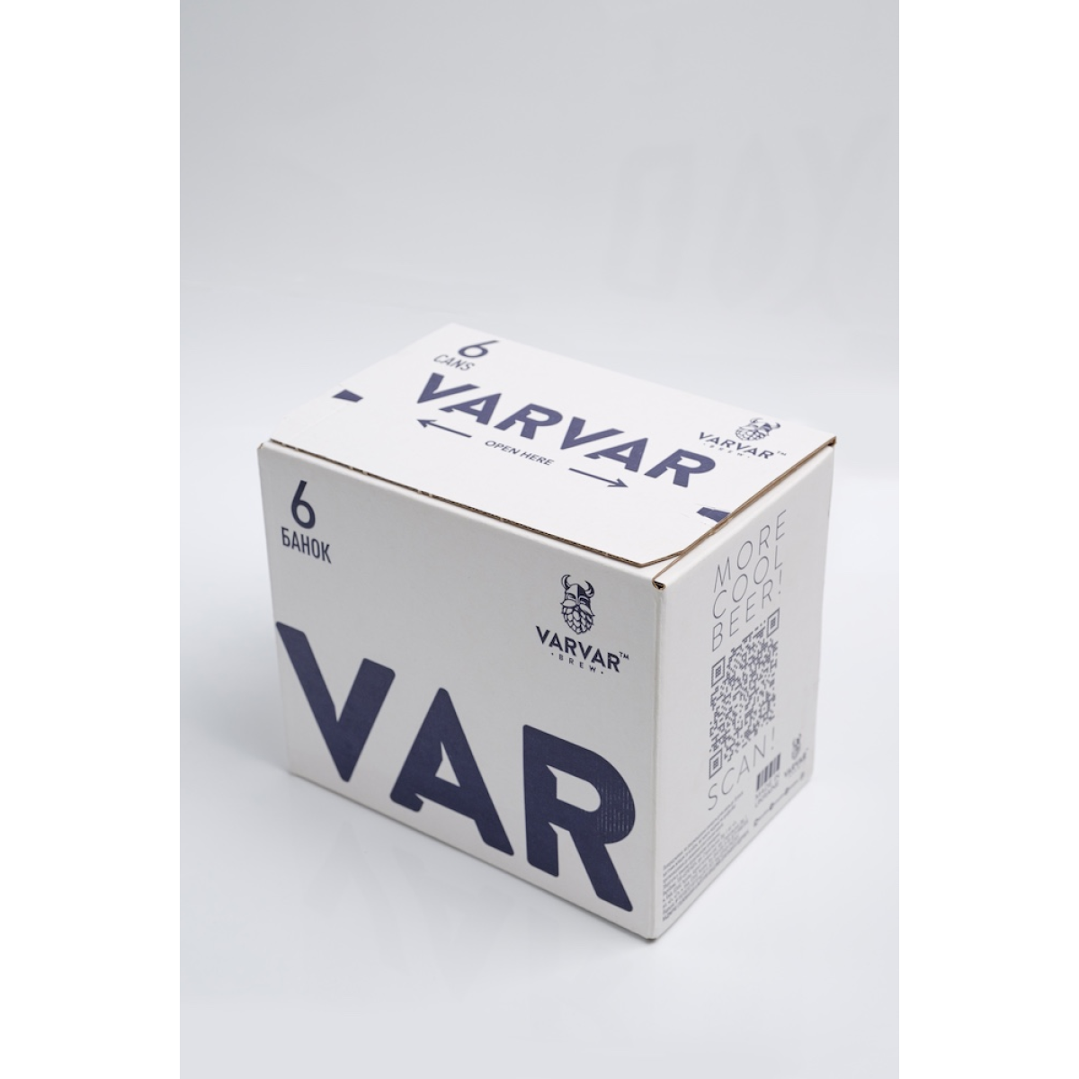 Пиво VARVAR   6-Pack Classic 6 банок*0.33л