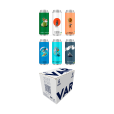 Пиво VARVAR   6-Pack Classic 6 банок*0.33л