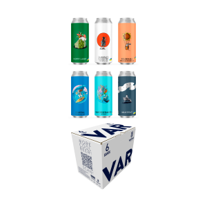 Пиво VARVAR   6-Pack Classic 6 банок*0.33л