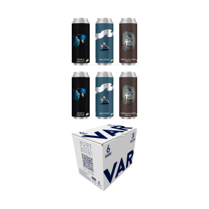 Beer VARVAR 6-Pack Dark Side 6 cans*0.33l