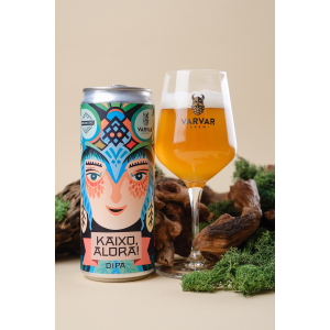 Пиво VARVAR KAIXO. ALORA! світле 8.0% 0.33л