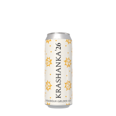Beer VARVAR KRASHANKA`26 pale 6.0% 0.33l