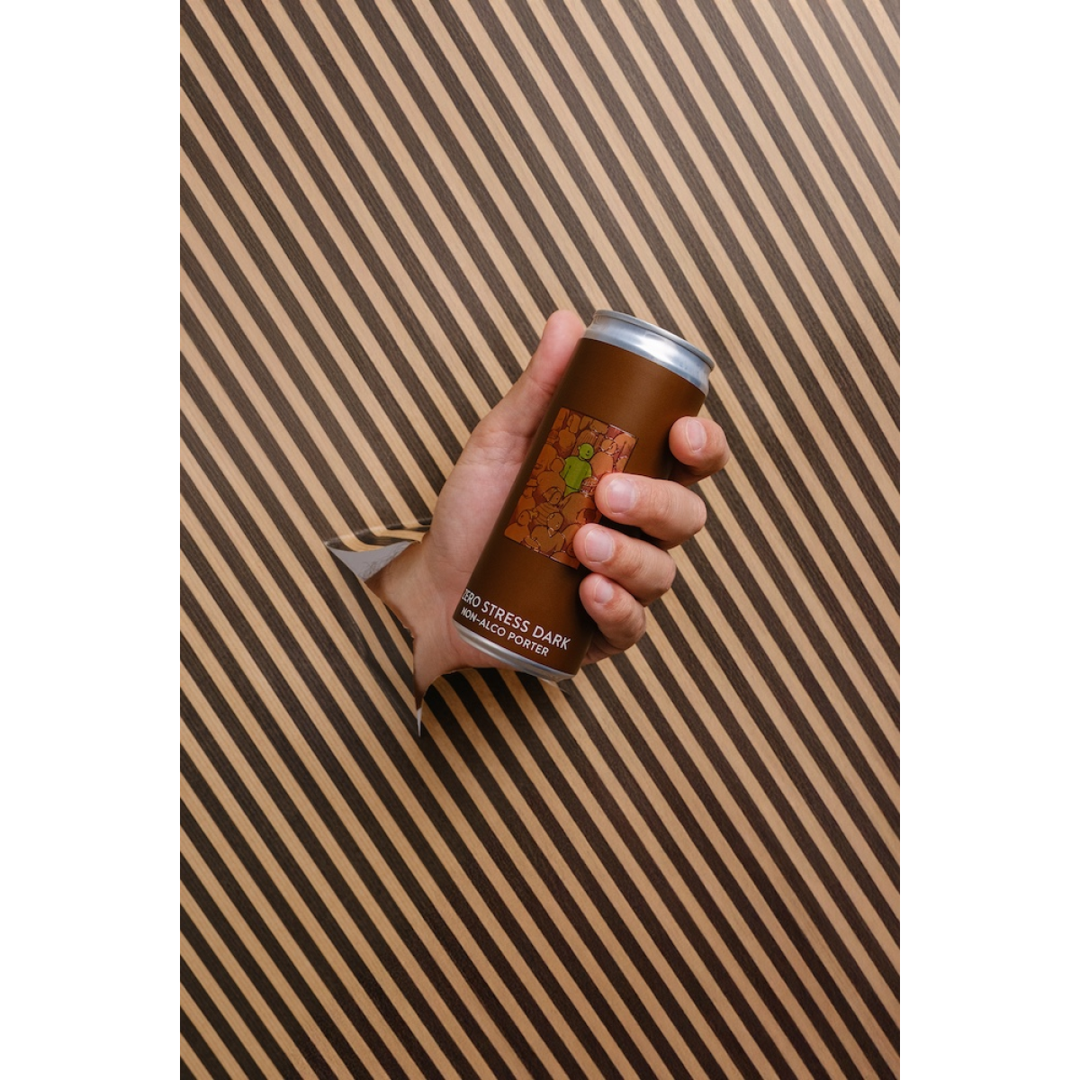 Пиво VARVAR ZERO STRESS DARK NON-ALCO темне <0.5% 0.33л
